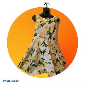 Grace Karin Lemon Dress 3X